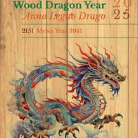 Tibetan Calendar / Calendario Tibetano 2024-25
Wood Dragon Year / Anno Legno Drago 2151